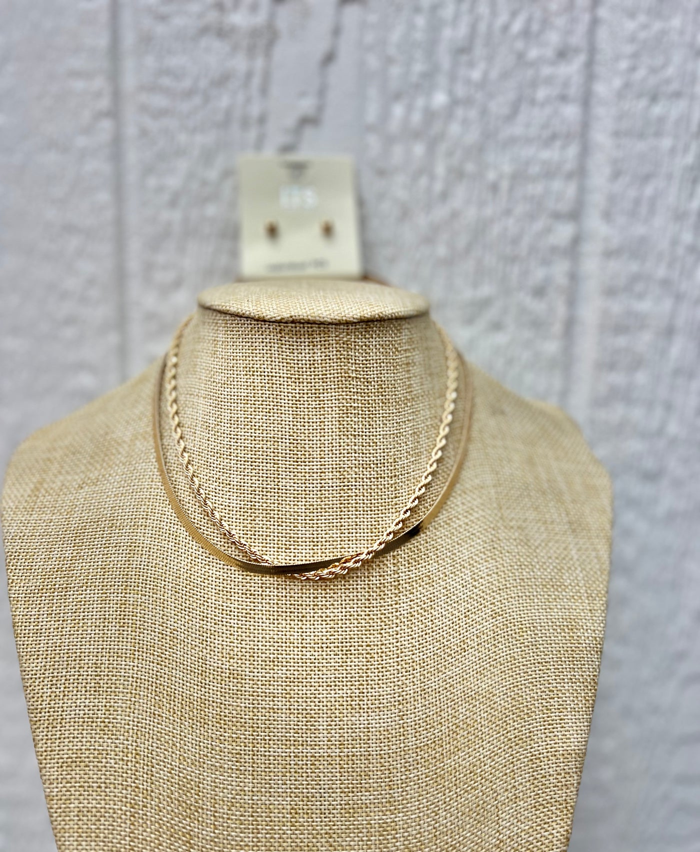 2 Layer Gold Necklace