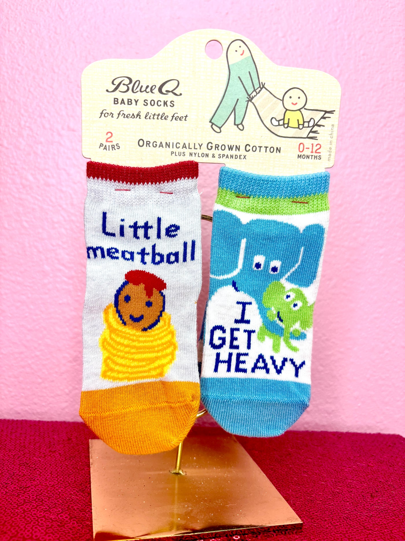 Meatball / Heavy Baby Socks