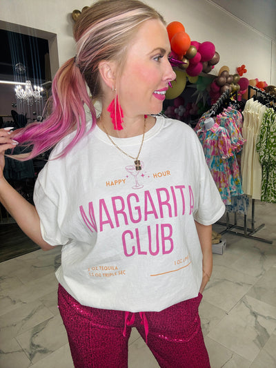 Margarita Club Oversized Tee