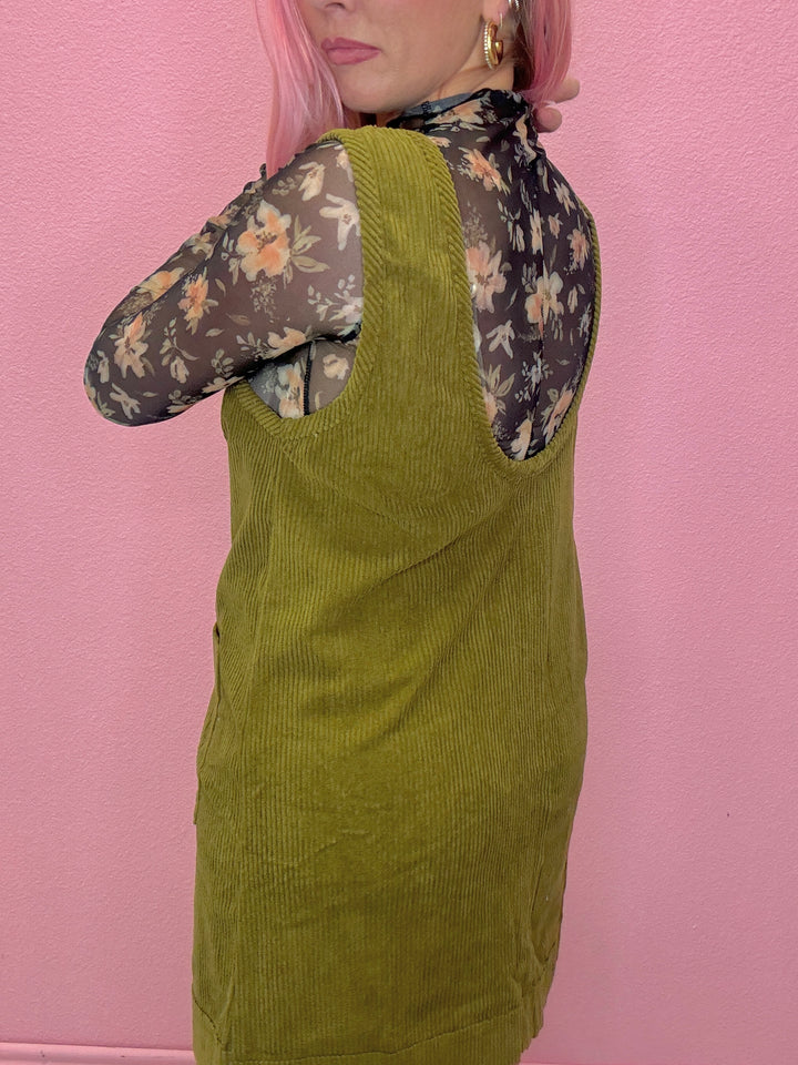 The Grace Corduroy Dress