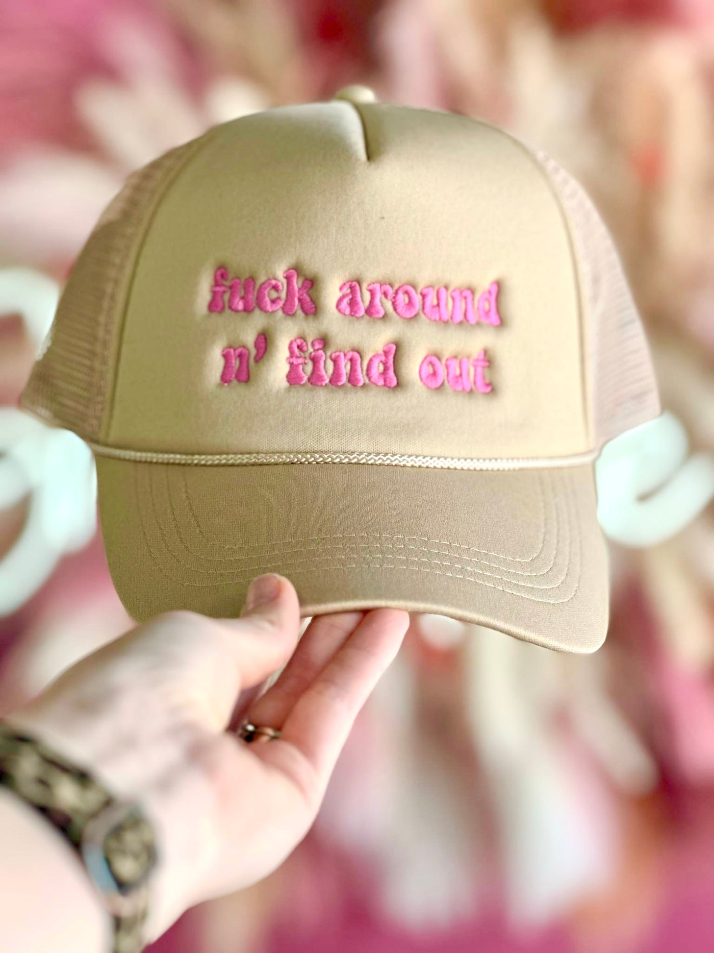 Fuck Around N' Find Out Trucker Hat