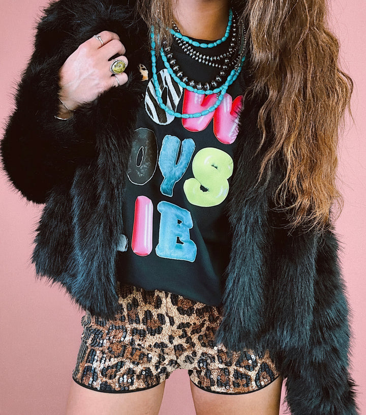 Cowboys Lie Bubble Graphic Tee