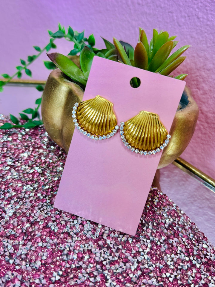 Luxe Seashell Earrings