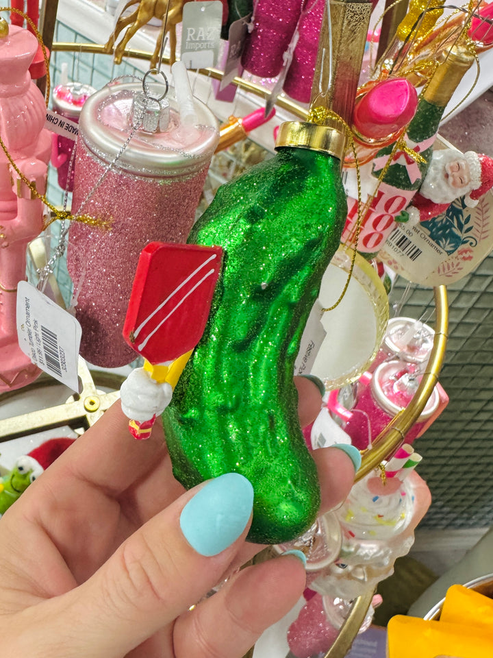 Festive Pickle Play Ornament