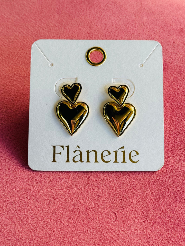The Love 18K Heart Earring