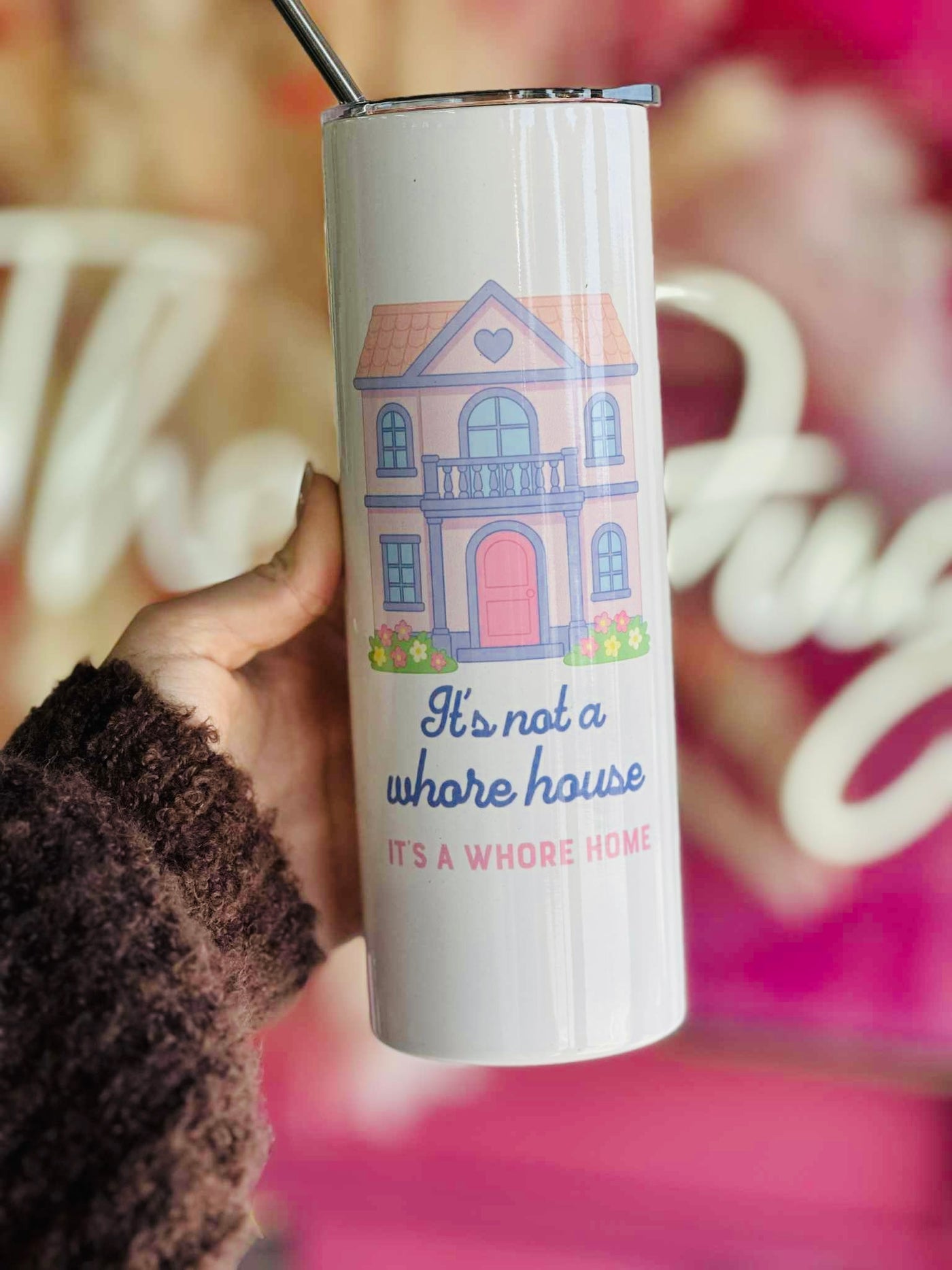 Not A Whore House Tall Travel Mug