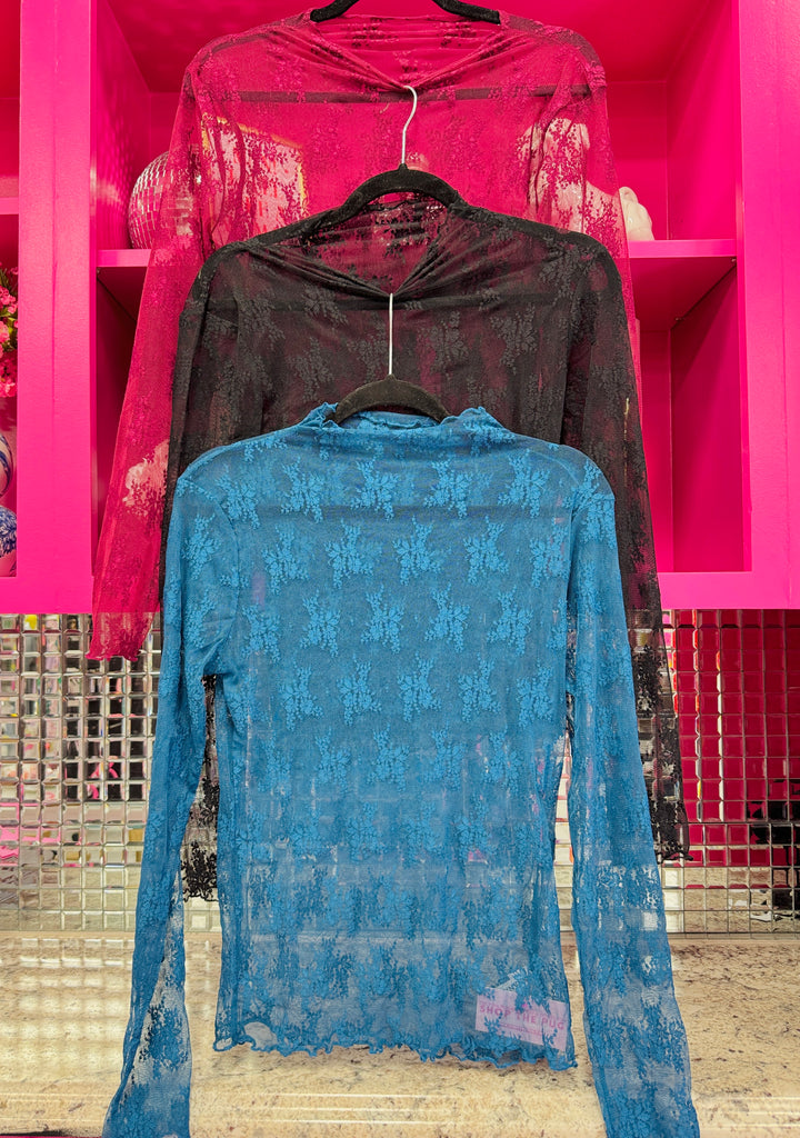 The Delilah Lace Layering Top