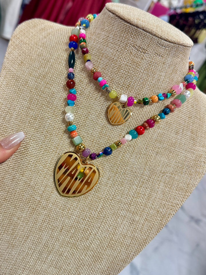 Mini Beaded Necklace