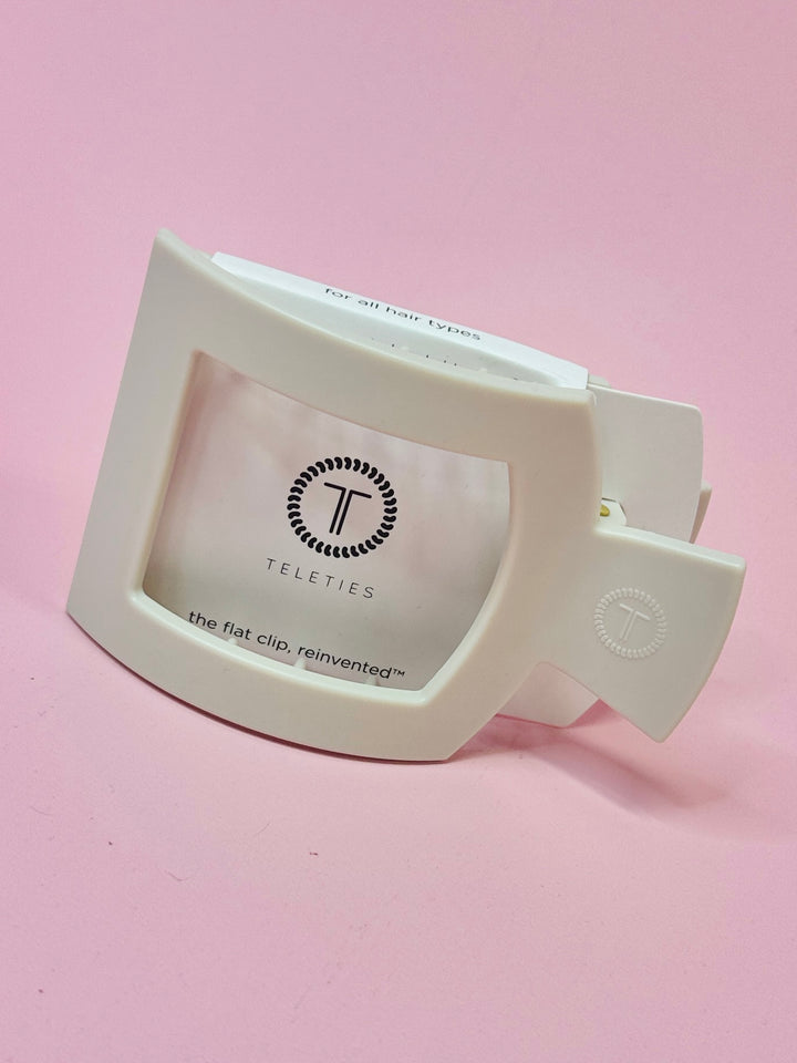 Toasted Flat Square Hair Clip Teleties