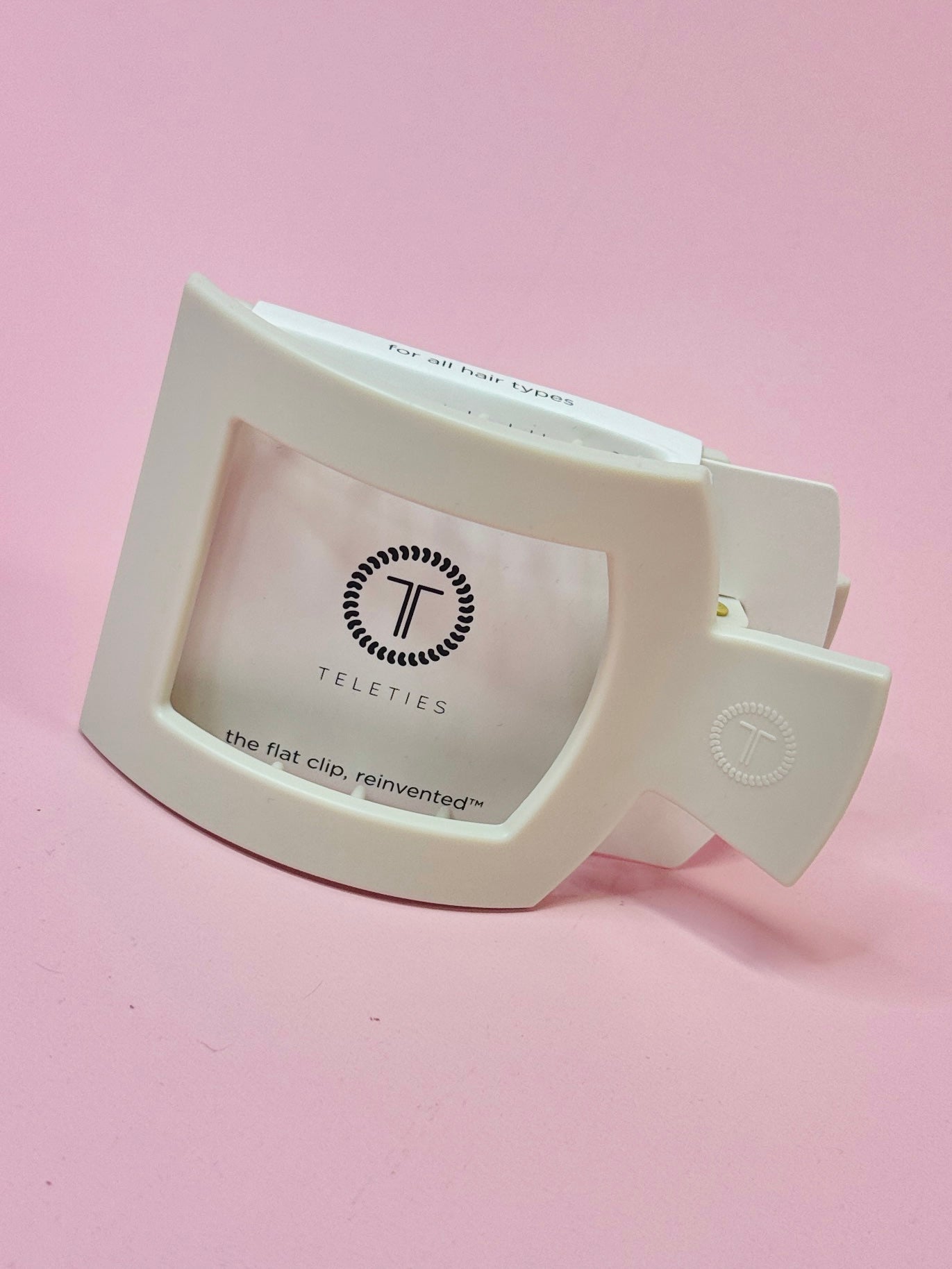 Toasted Flat Square Hair Clip Teleties