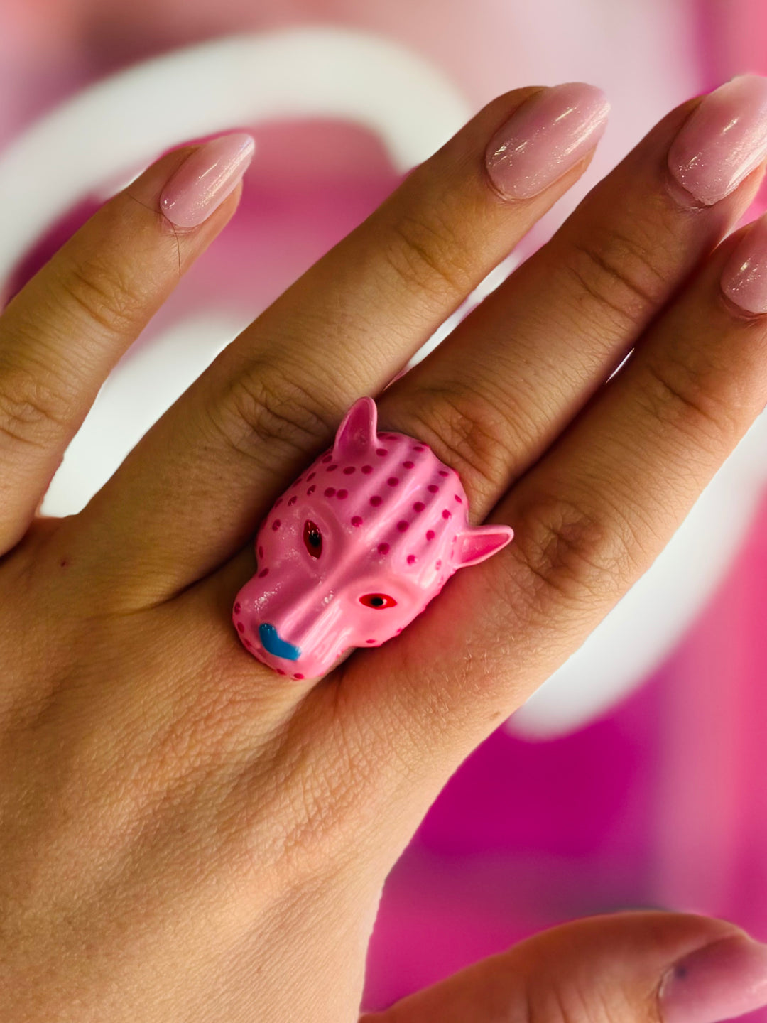 Leslie Leopard Ring