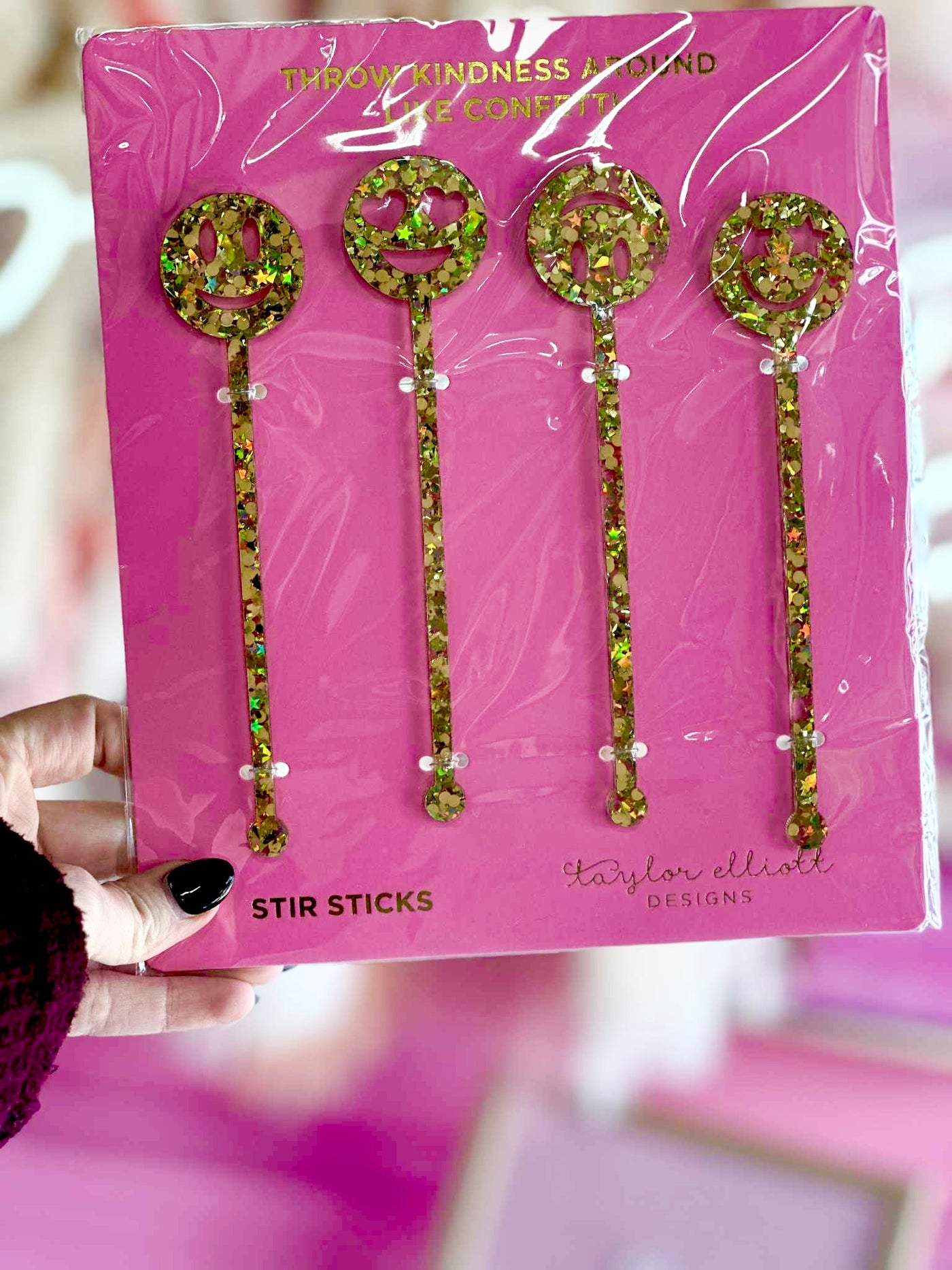 Smiley Stir Sticks