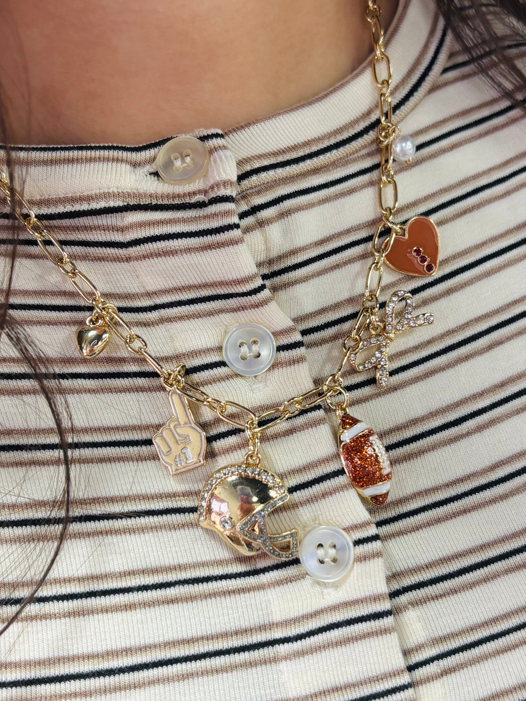 The Huddle Honey Charm Necklace