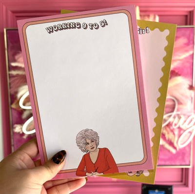 Workin' 9 to 5 Notepad