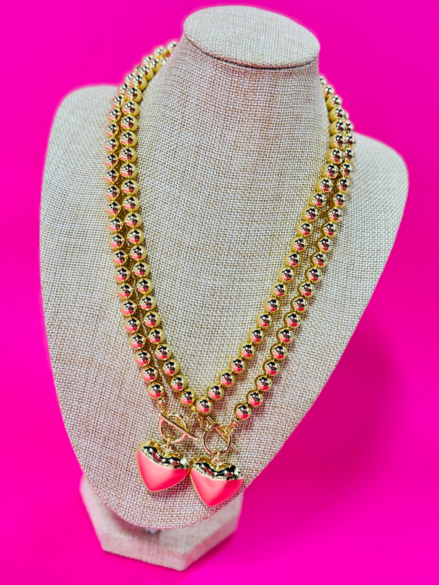 Mega Love Gold Necklace