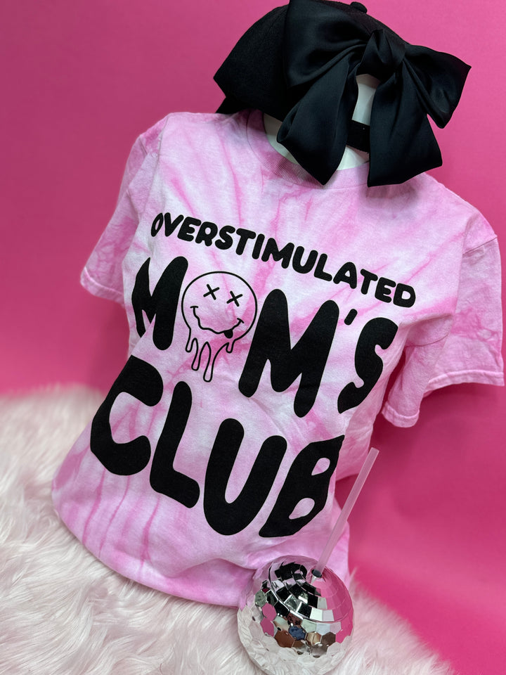 Overstimulated Mom's Club Graphic Shirt