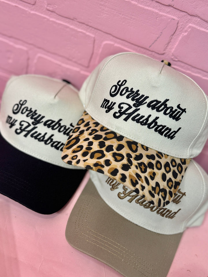 Sorry About My Husband Trucker Hat
