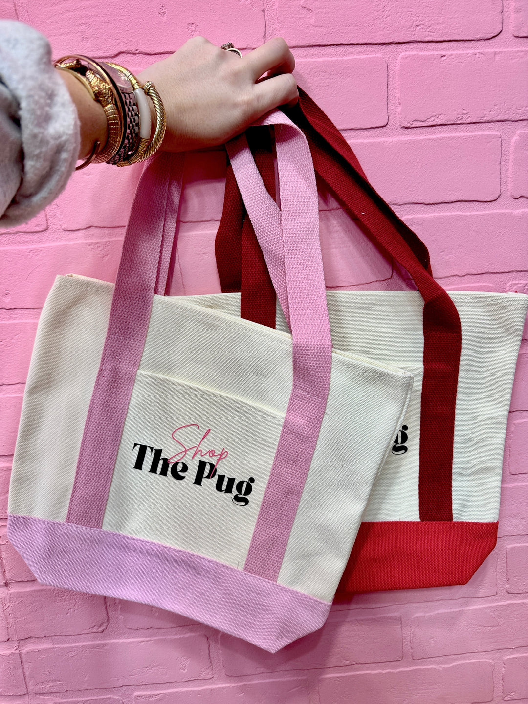 Shop The Pug Tote Bag