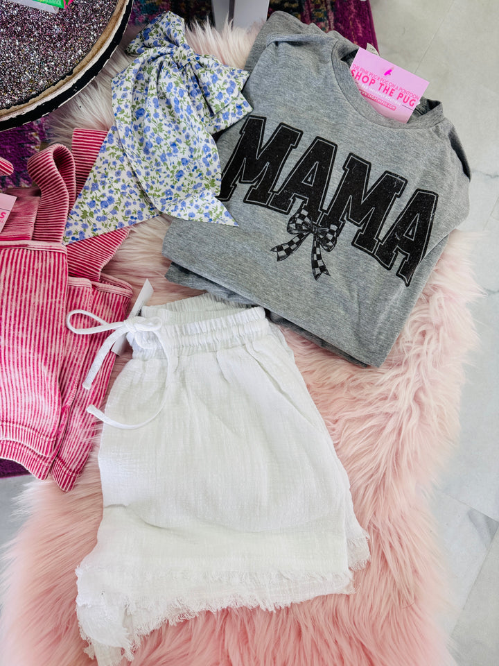 Frayed Hem Angela Shorts