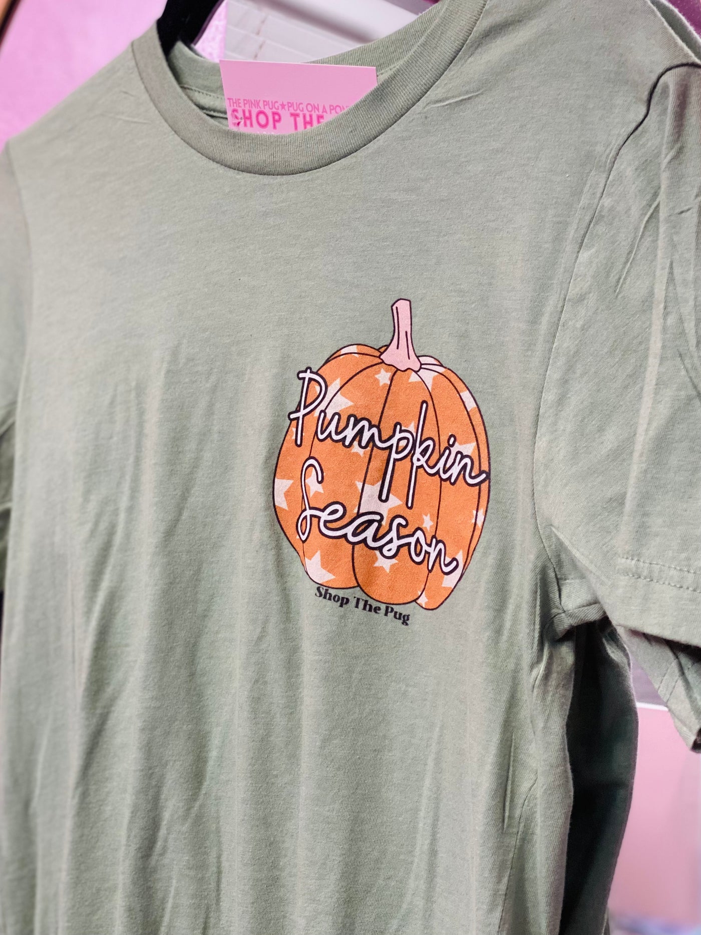 Pumpkin Season Sage Tee