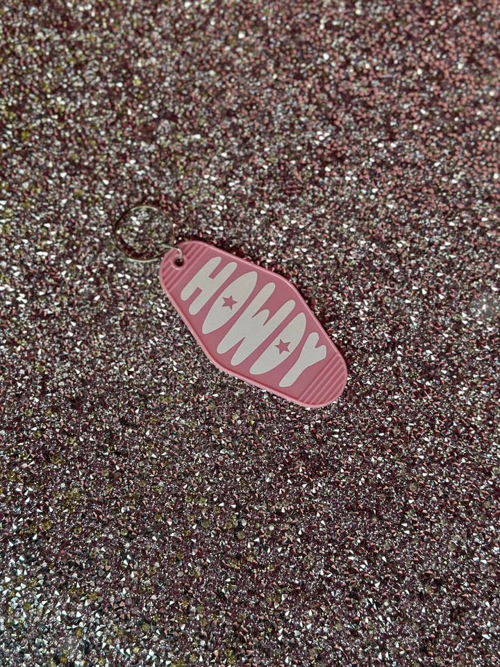Howdy Keychain