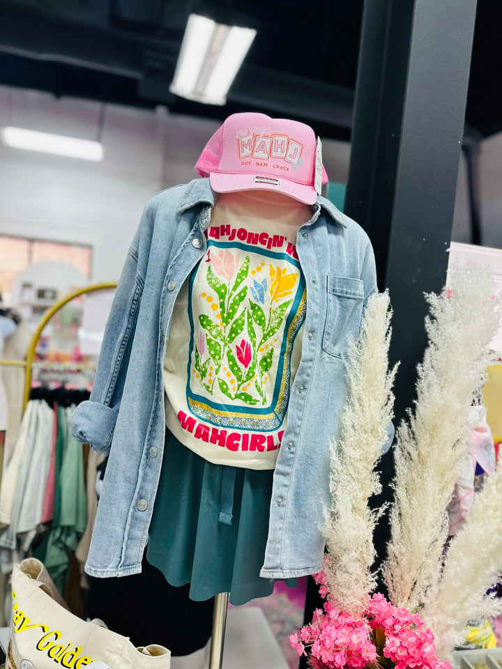 Mahjohgin with Mahgirls Graphic Tee