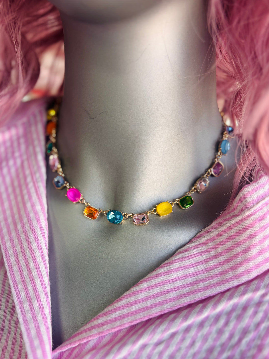 The Bella Gemstone Necklace