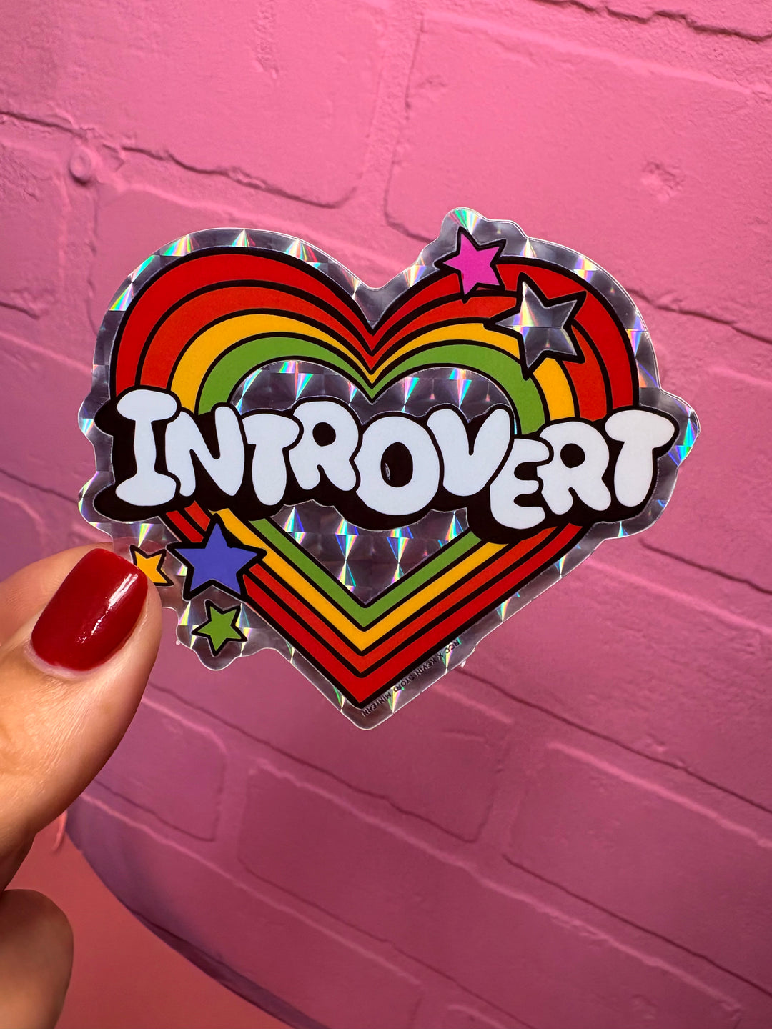 Introvert Sticker