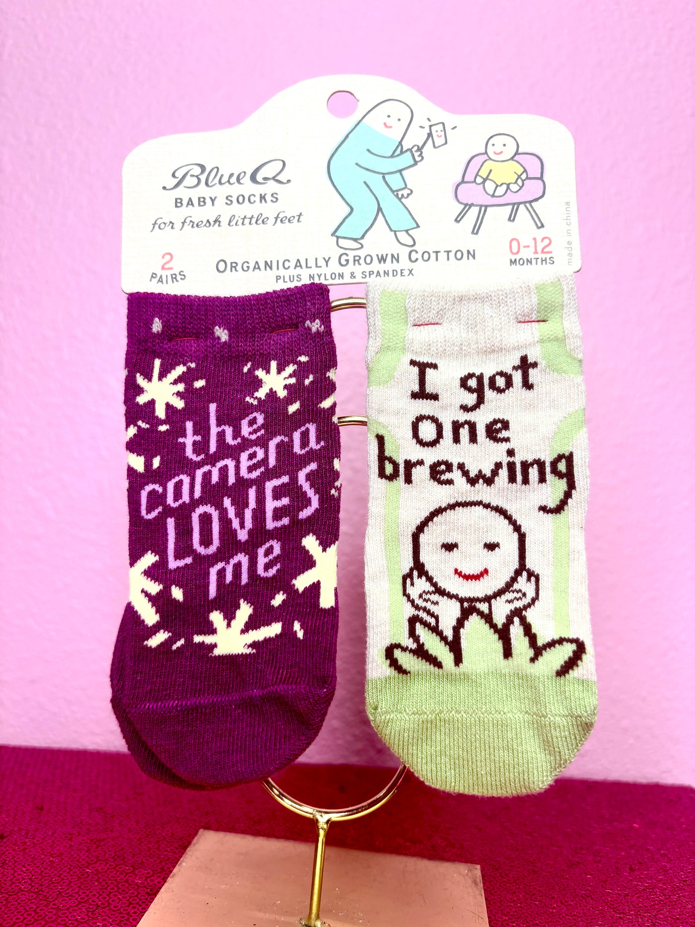 Camera / Brewing Baby Socks