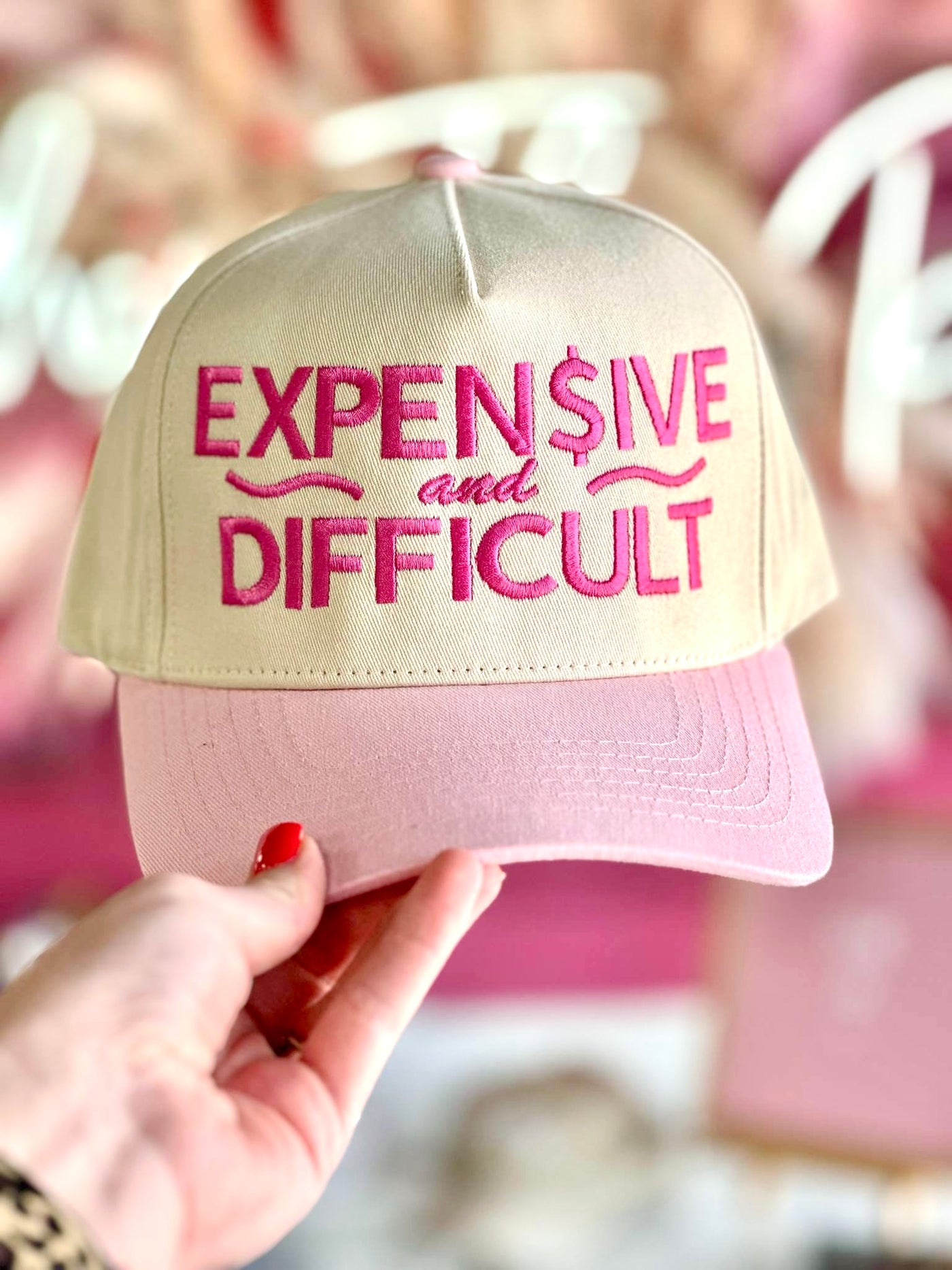 Expensive & Difficult Trucker Hat