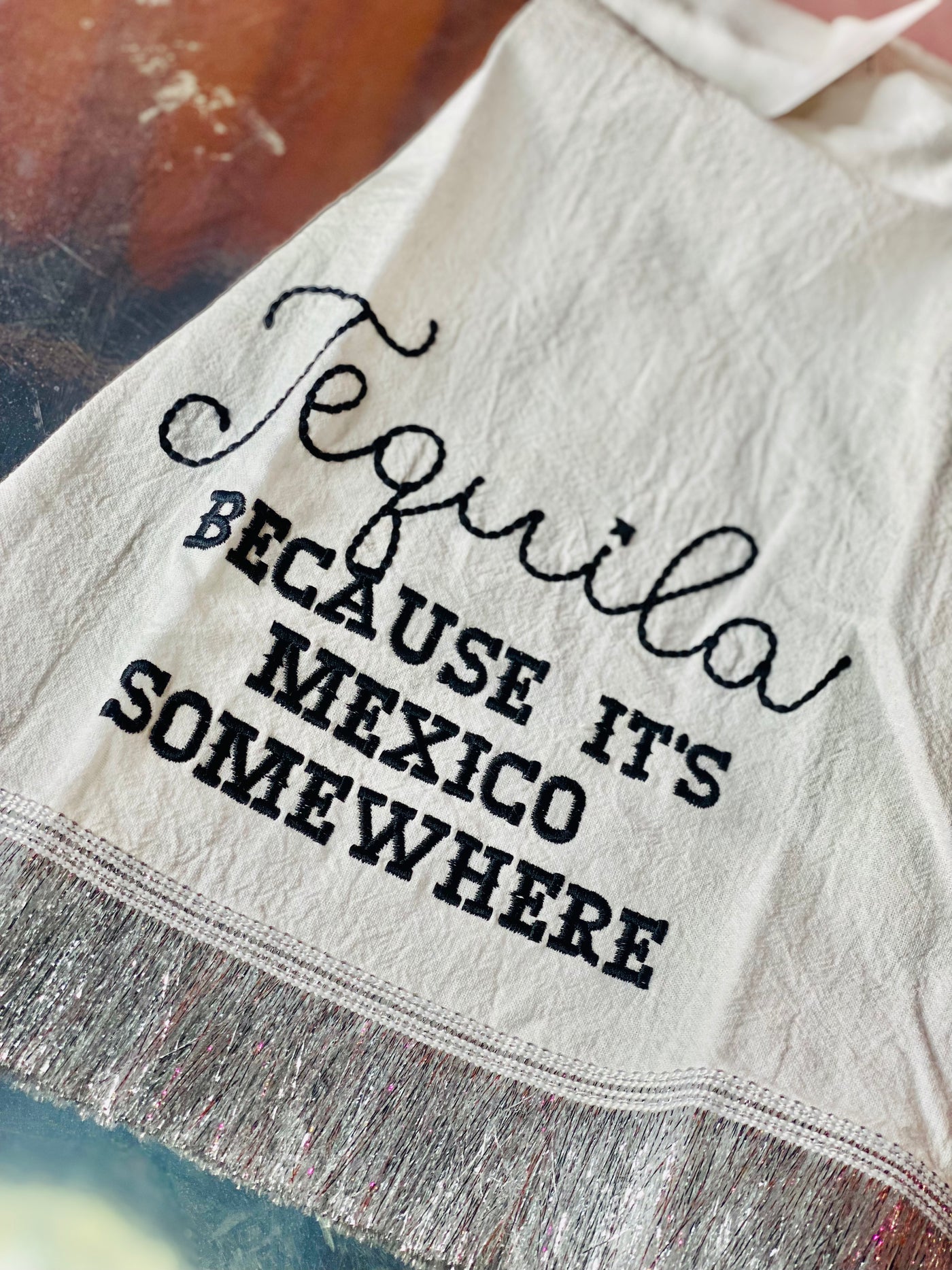 Tequila Fringe Towel