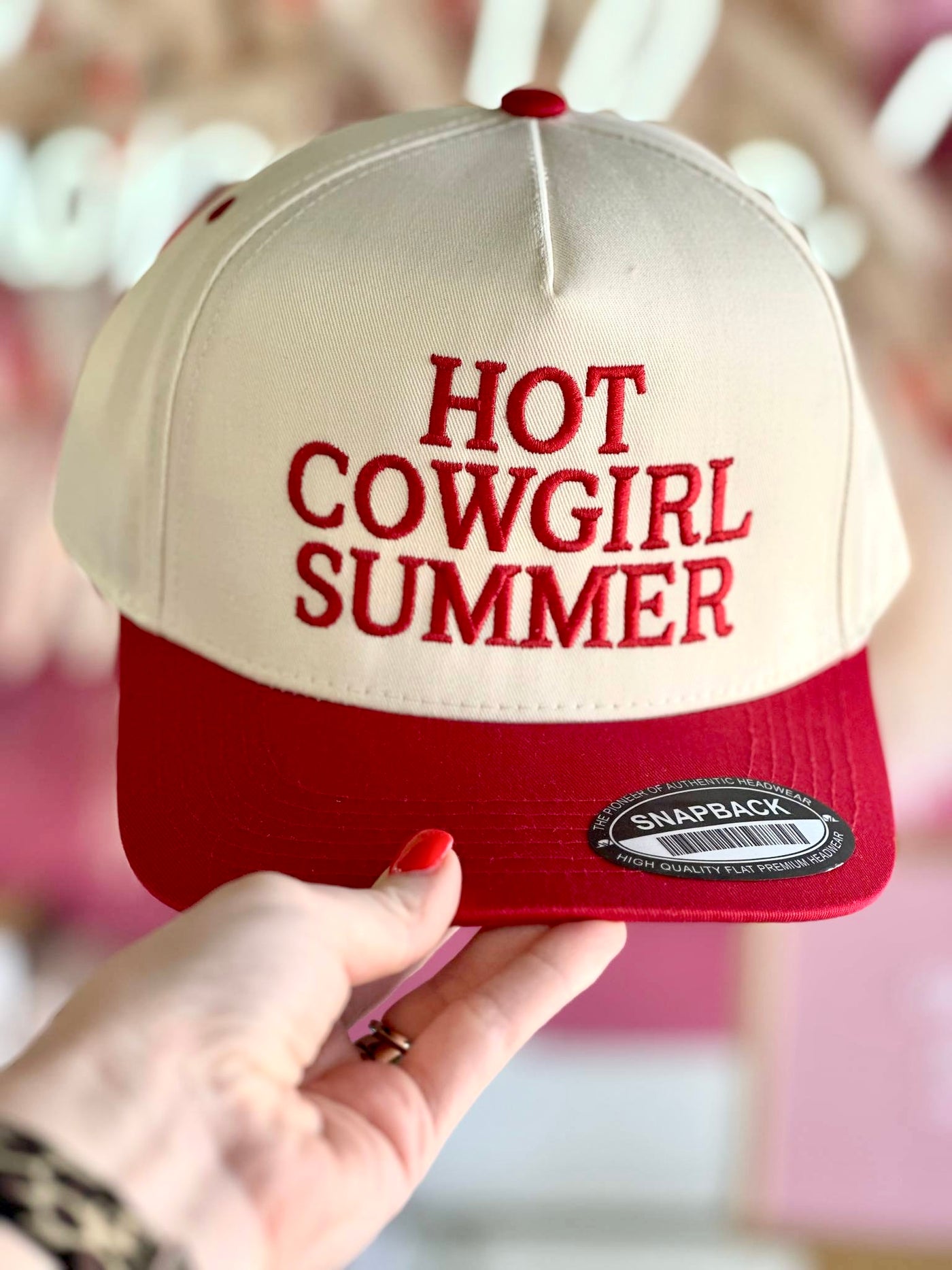Hot Cowgirl Summer Trucker Hat