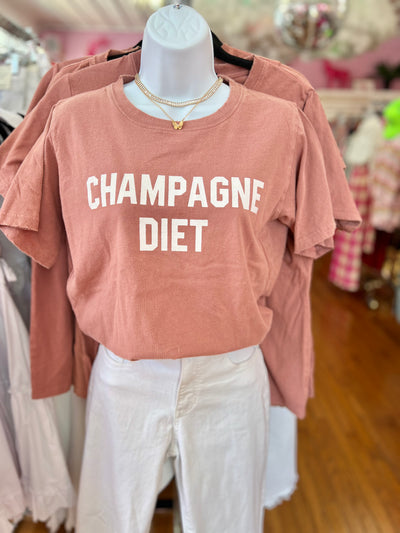 Champagne Diet Graphic Tee