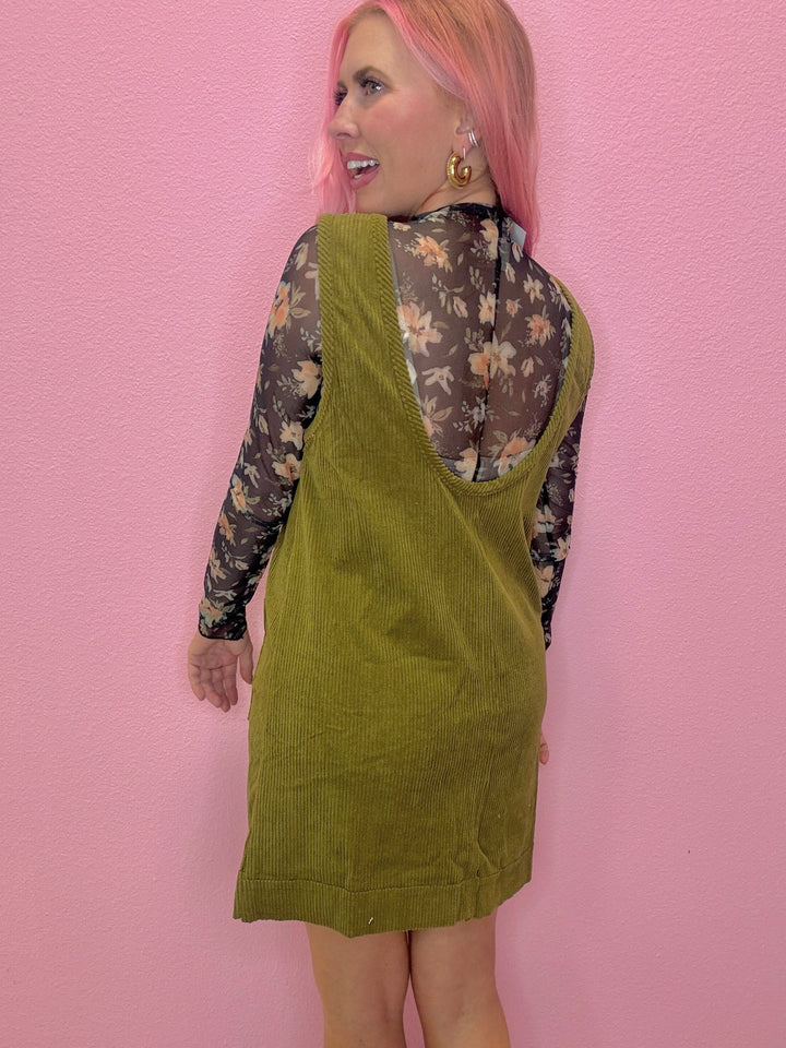 The Grace Corduroy Dress