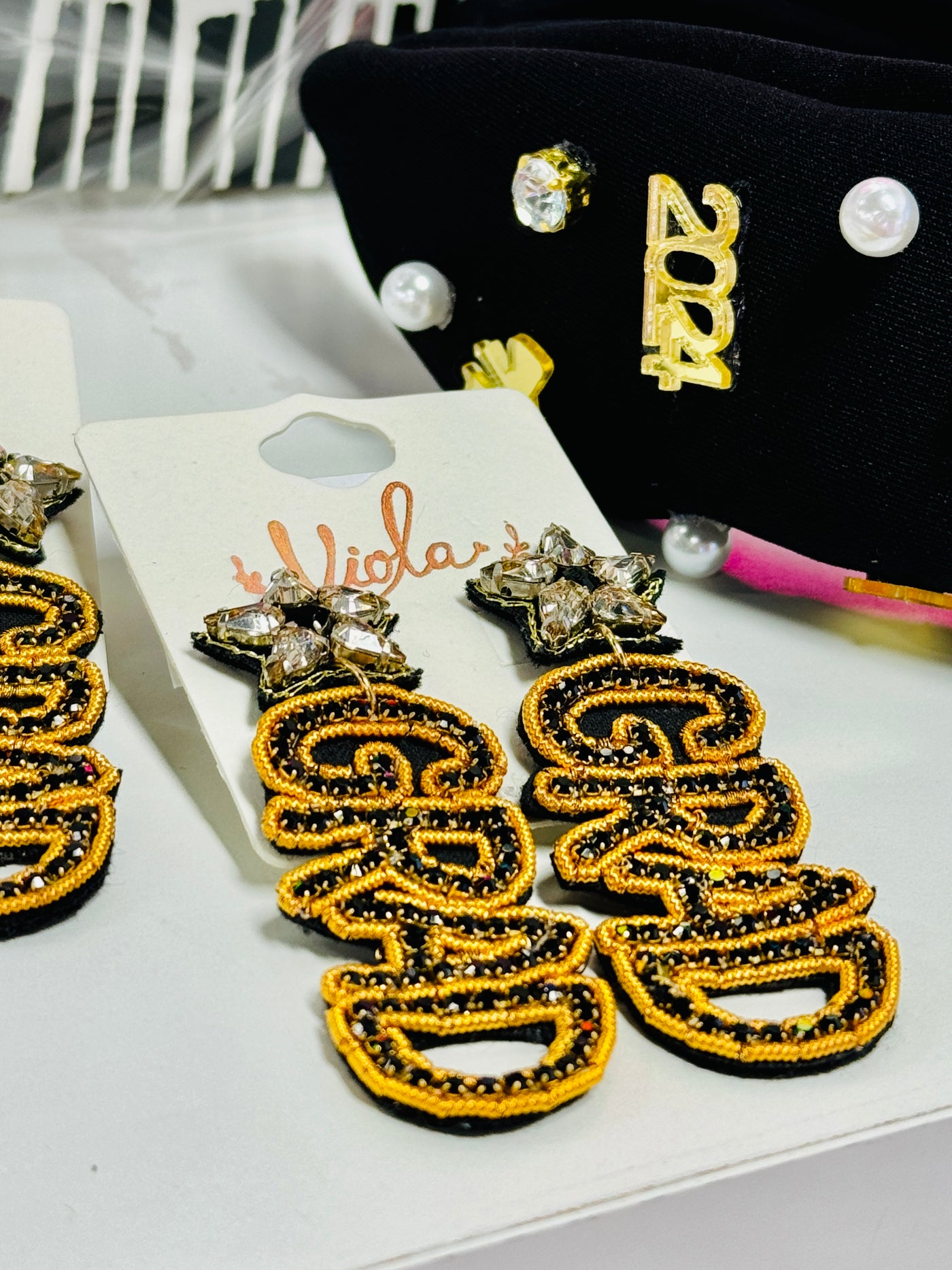 Grad Earrings