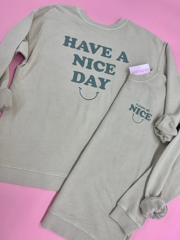 Please Be Nice Sweater