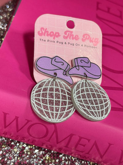 Nashville Glam Resin Earrings