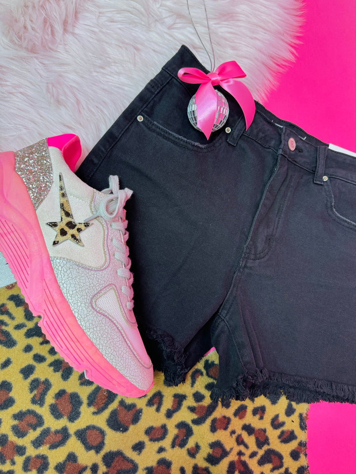 I'm The Drama Denim Shorts