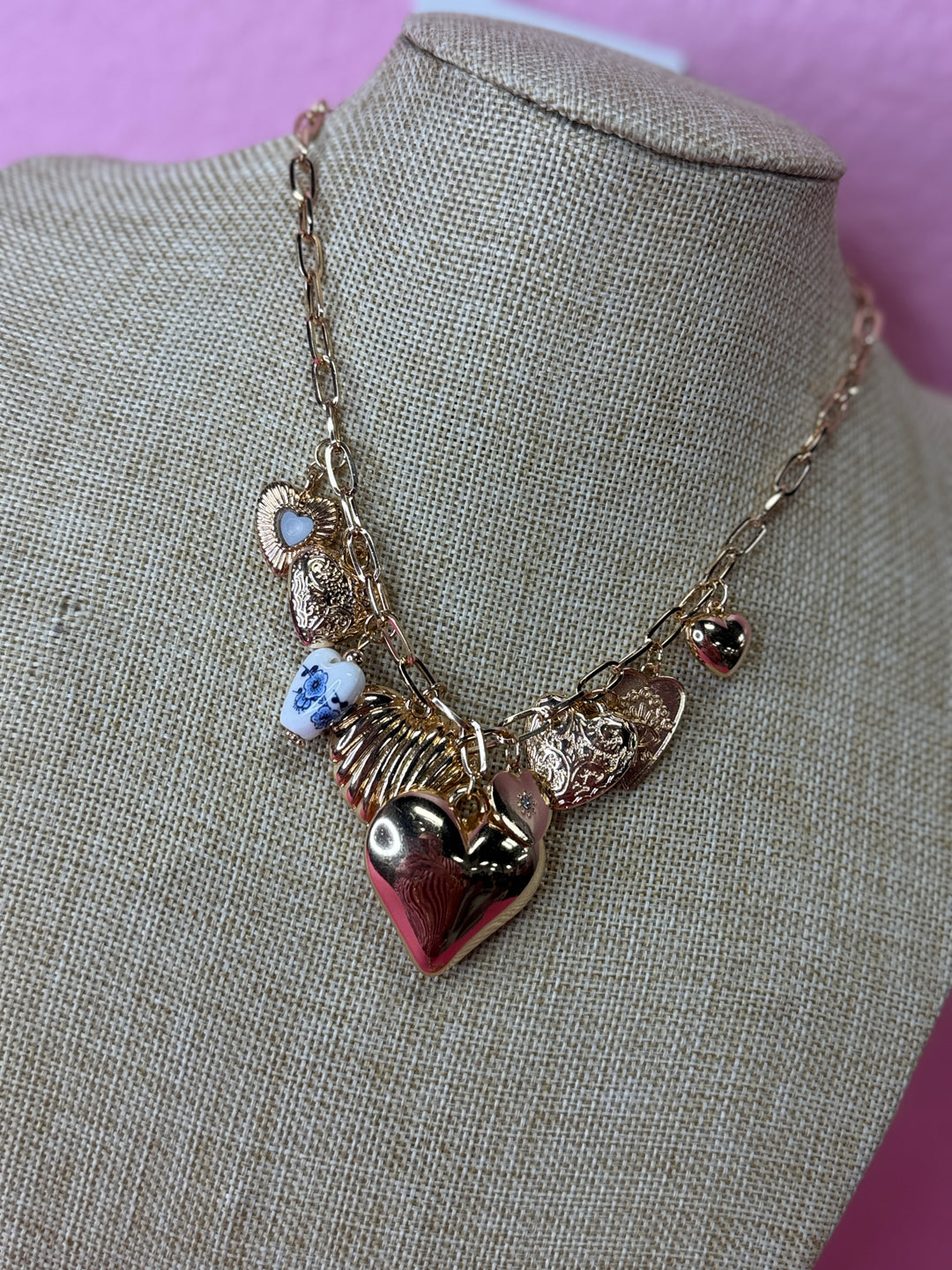 Hearts On My Sleeve Necklace