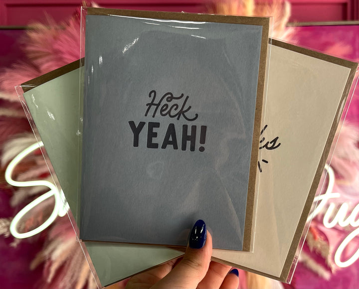 Heck Yeah! Congratulations Greeting Card
