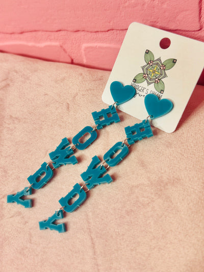 The Howdy Statement Earrings