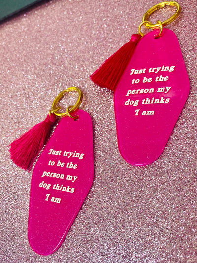 Motel Keychain- 8 Styles