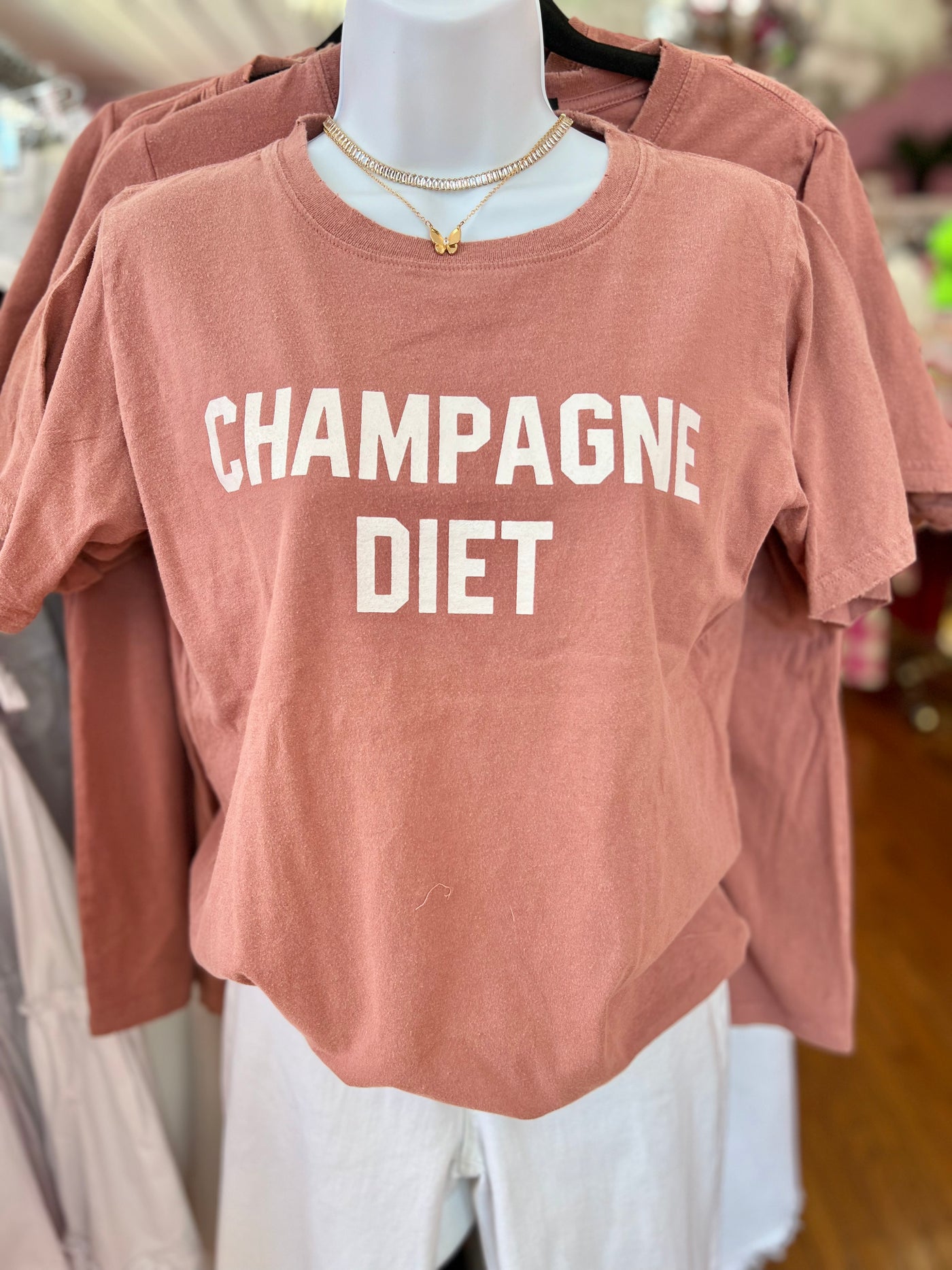 Champagne Diet Graphic Tee