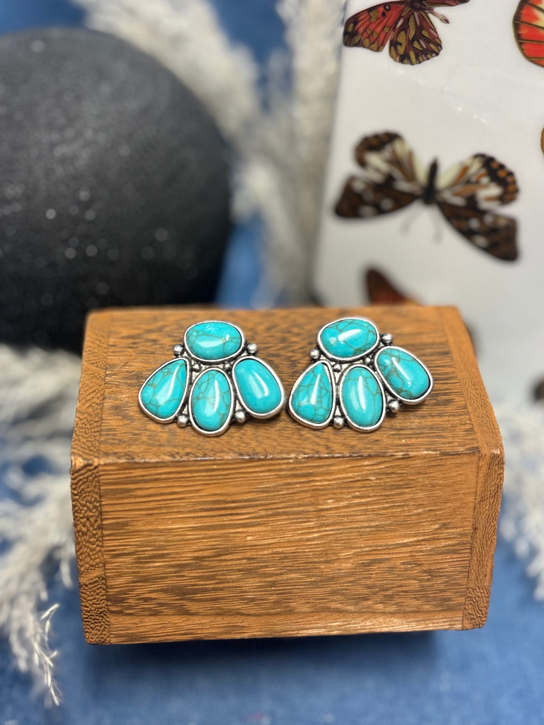 The Desert Oasis Cluster Earrings