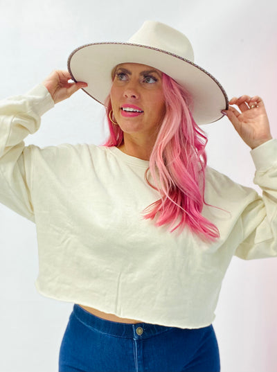 The Alexandra Cropped Sweater