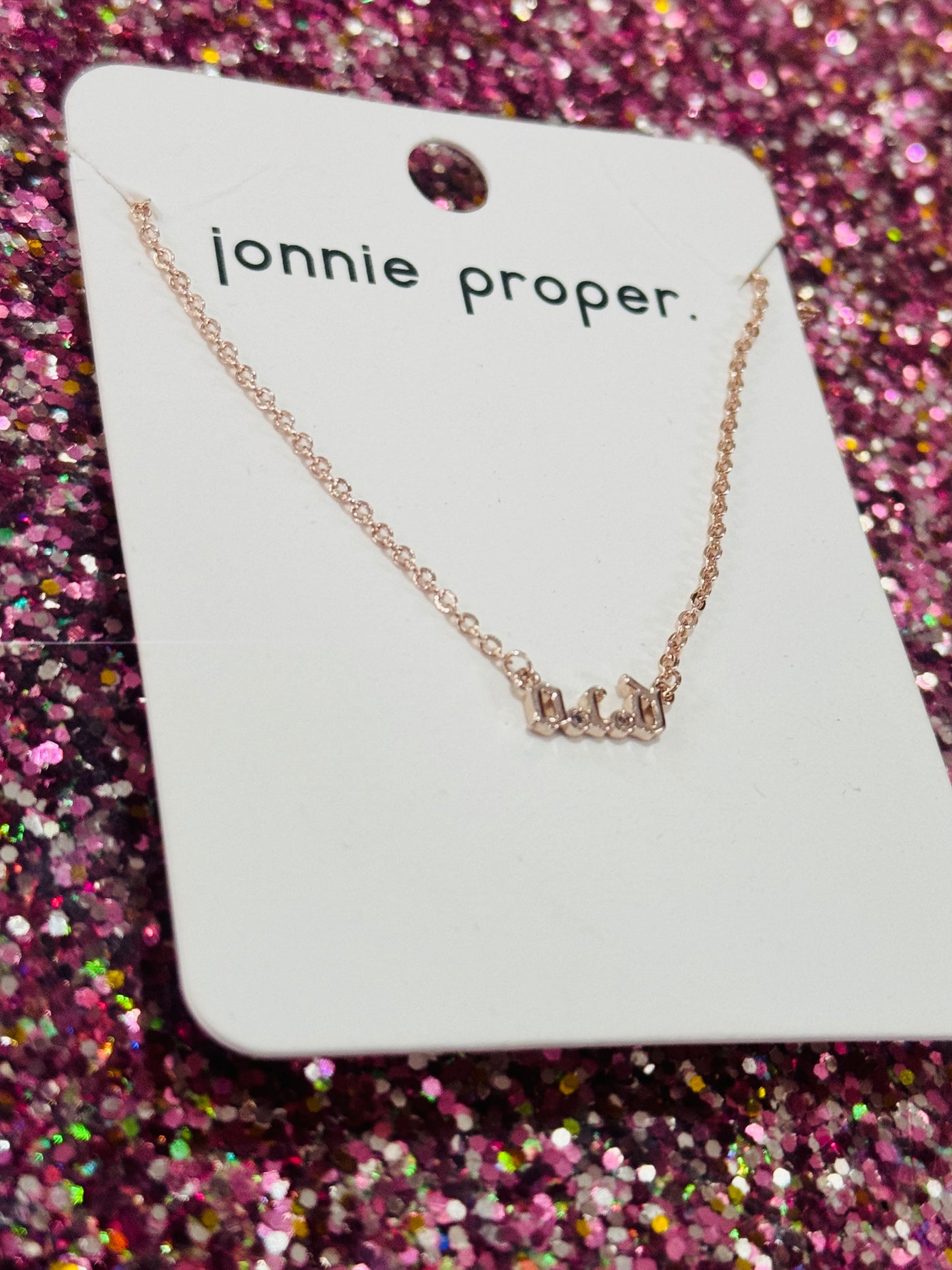 OCD Rose Gold Necklace
