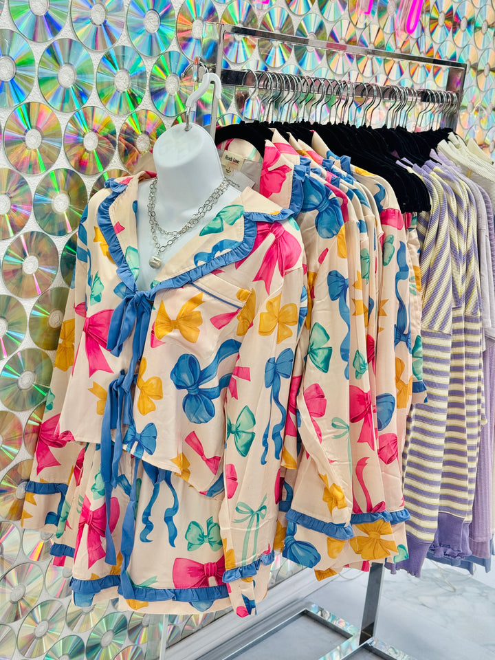 Just A Girl Pajama Top