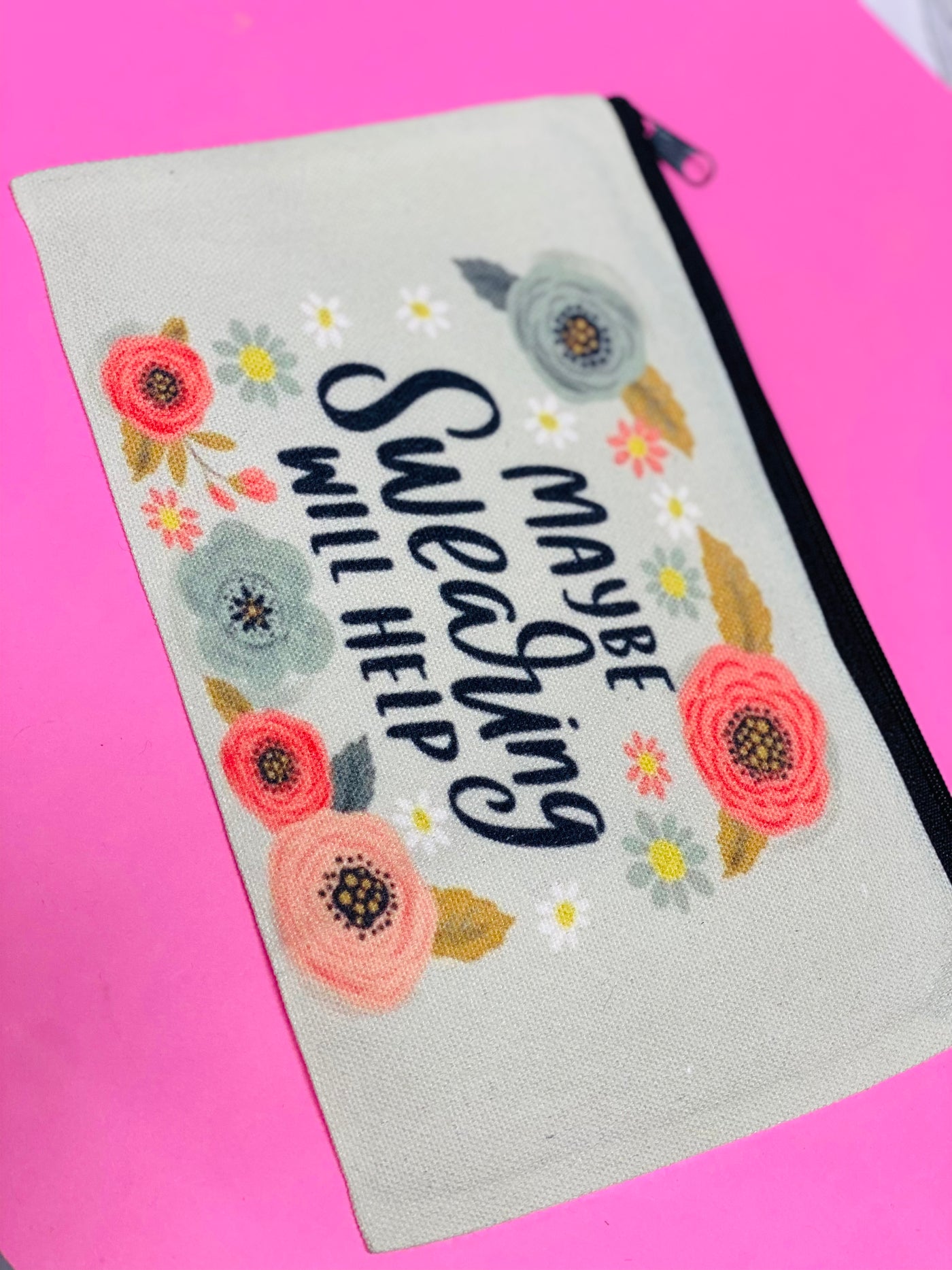 Maybe Swearing Canvas Bag