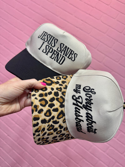 Jesus Saves I Spend Trucker Hat