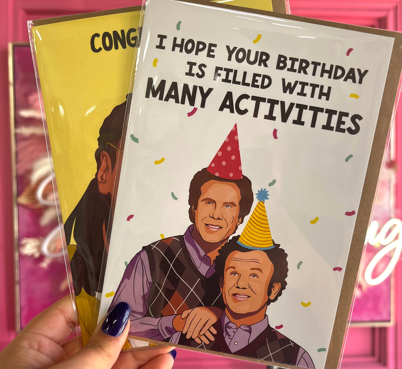 Birthday Filled with Many Activities Card